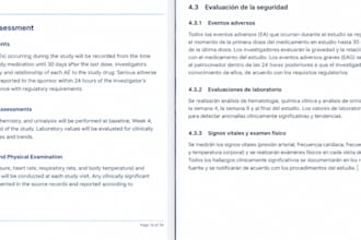 professionally translate your pharmaceutical and lab test data