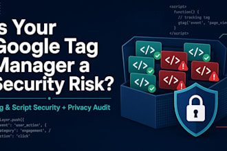 audit your GTM tags and third party scripts for security and privacy
