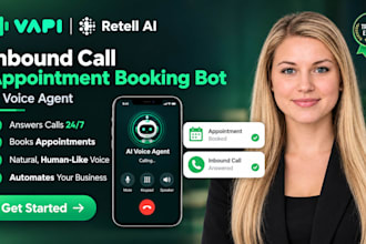 setup vapi rettell ai voice agent inbound call appointment booking bot