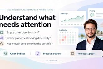 review your vacation rental performance and pricing