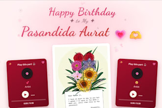 create a personalized birthday website