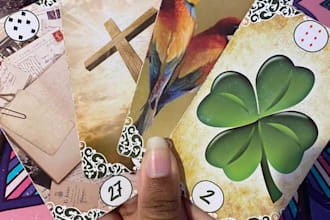 an accurate clairvoyant tarot, lenormand reading for you