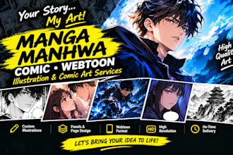 create manga, manhwa, comic and webtoon pages with ai