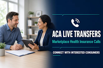 aca live transfers, health insurance leads, obamacare calls, warm transfers