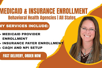 enroll your behavioral health agency with medicaid and insurance payers