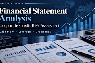 analyze financial statements and assess corporate credit risk