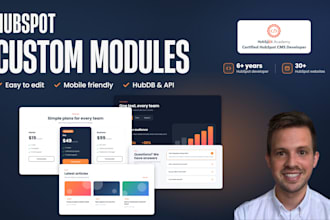 build custom hubspot cms modules
