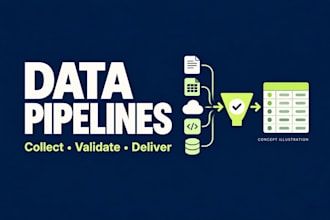 build web scraping, etl and API data pipelines with validation