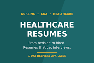 write an ats optimized nursing and healthcare resume