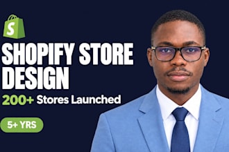 shopify store design setup