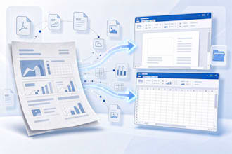 convert scanned pdfs and images to editable word and excel