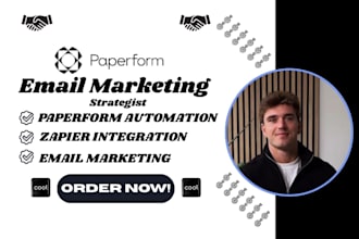 setup paperform email marketing setup paperform sync