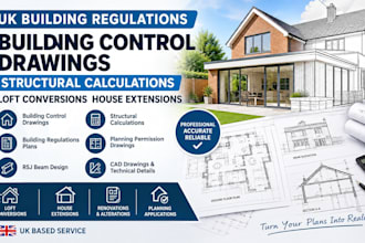 building control drawing structural calculation loft conversions house extension
