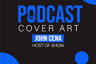 design professional podcast cover art and podcast thumbnails