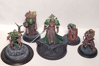 miniature painting and warhammer commissions