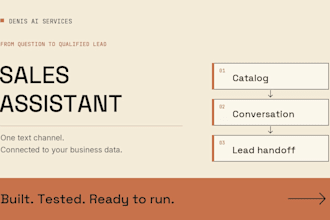 build an ai sales assistant that answers and qualifies leads