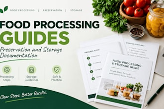 create food processing and preservation guides
