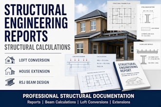 do structural engineering reports calculations loft conversion house extension