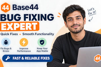 base44 expert base44 developer base44 bug fixing  lovable expert replit expert
