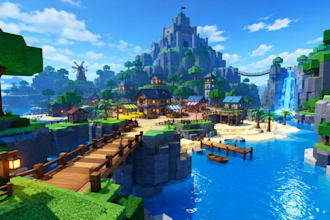 build full roblox game, roblox map, roblox world, animation, roblox scripter