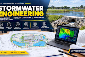 civil engineer stormwater drainage hydrology hydraulics grading flood analysis
