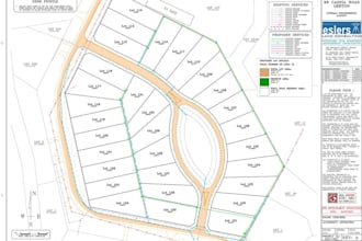 create a conceptual land subdivision layout and lot split plan