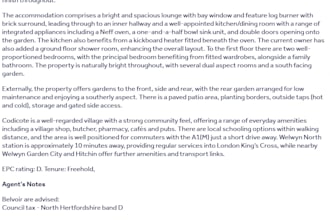 write engaging UK property descriptions for sales and lettings