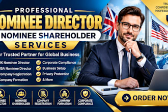 provide professional nominee director and shareholder services
