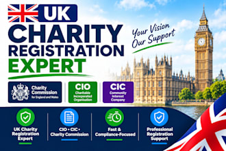 register UK charity, cio registration, cic registration with charity commission