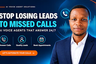build ai receptionist and voice agent for calls and booking