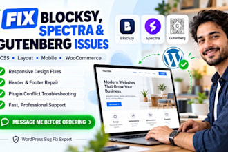 fix blocksy wordpress,spectra gutenbergbugs CSS and layout issues