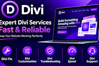 divi fix, divi customization, divi troubleshooting, divi speed, divi support