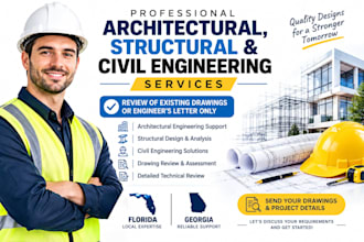 architectural engineer, structural design, civil engineer in florida and georgia