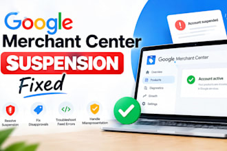 fix google merchant center suspension