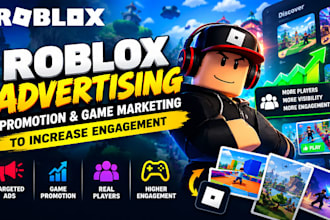 roblox advertising,roblox promotion,roblox gam marketing to increase engagaement