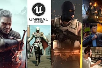 anything unreal engine game development for open world game, survival gameplay