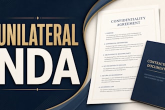 draft a unilateral nda for consultants and independent contractors
