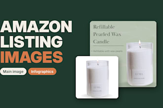 design amazon product images, infographics and listing photos