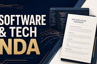 draft a specialized nda for software and technology projects