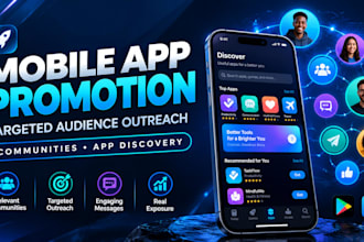 promote your mobile app through targeted outreach and niche communities