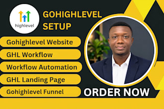 gohighlevel website gohighlevel landing page ghl workflow automation real estate