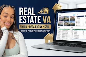 be your real estate virtual assistant for admin support