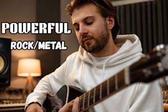record powerful metal male vocals and male rock singer