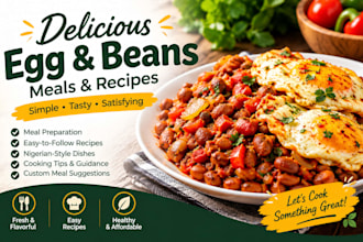 create a high protein egg and beans meal for your health