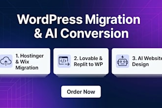 clone or migrate hostinger, ai website design, lovable site, wix to wordpress