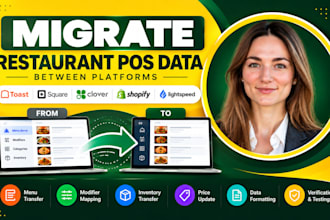 migrate restaurant pos data menu inventory and product records