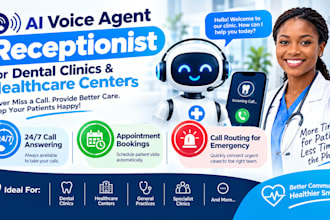 build  ai voice agents for dental clinics and medical centers