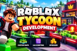 create custom roblox tycoon games with detailed 3d environments in roblox studio