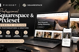 build pixieset photography website squarespace website design pixieset portfolio