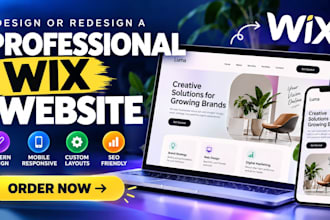 design wix website, redesign wix website, wix website redesign, wix website